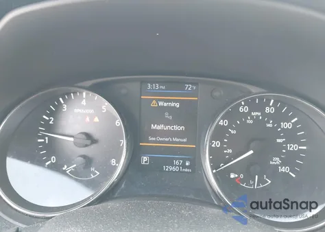 2019 Nissan Rogue Sv z USA, uszkodzony, nr VIN KNMAT2MT4KP517386